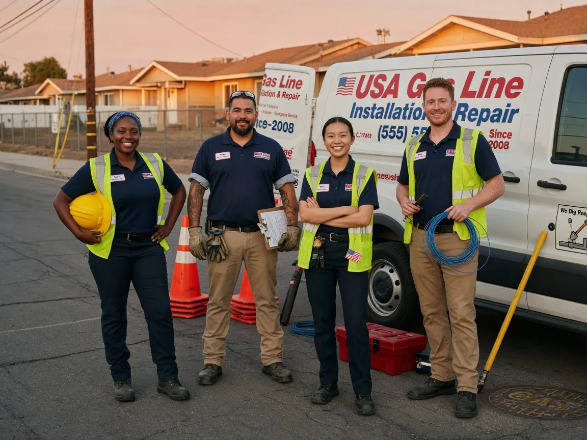 Gas Line Installation company in Liberty, NC